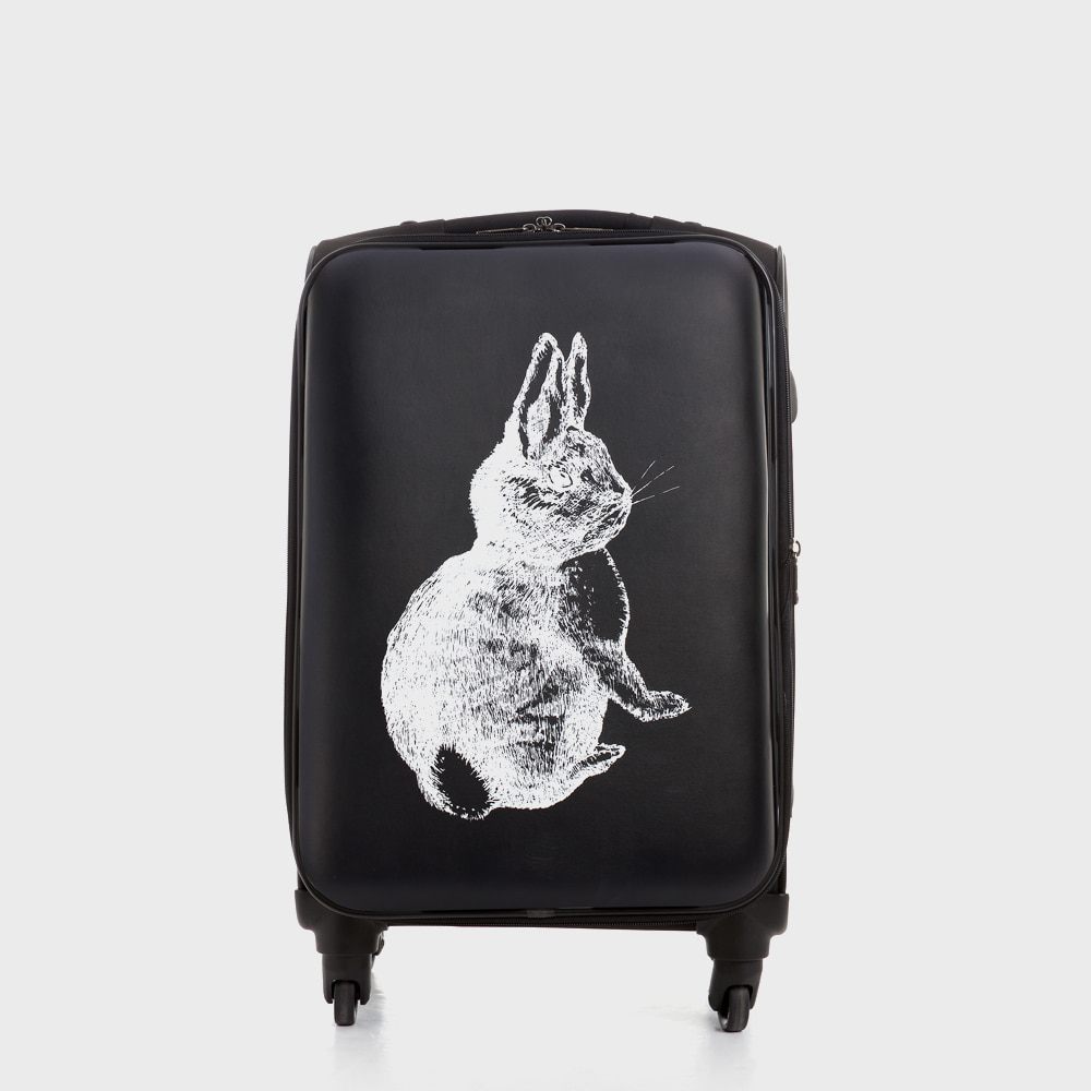 Ogram Rabbit Softside Travel Luggage 20-, 24-inch in Black