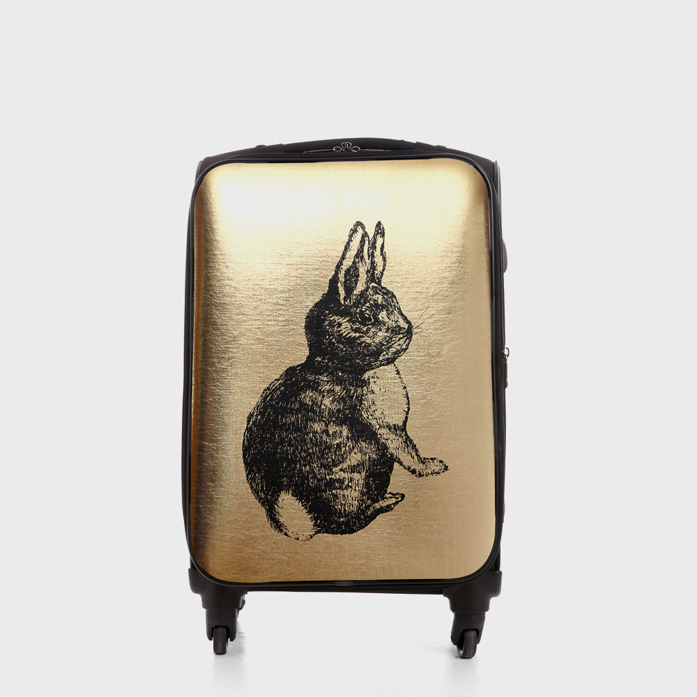 Ogram Rabbit Softside Travel Luggage 20-,24-inch in Gold
