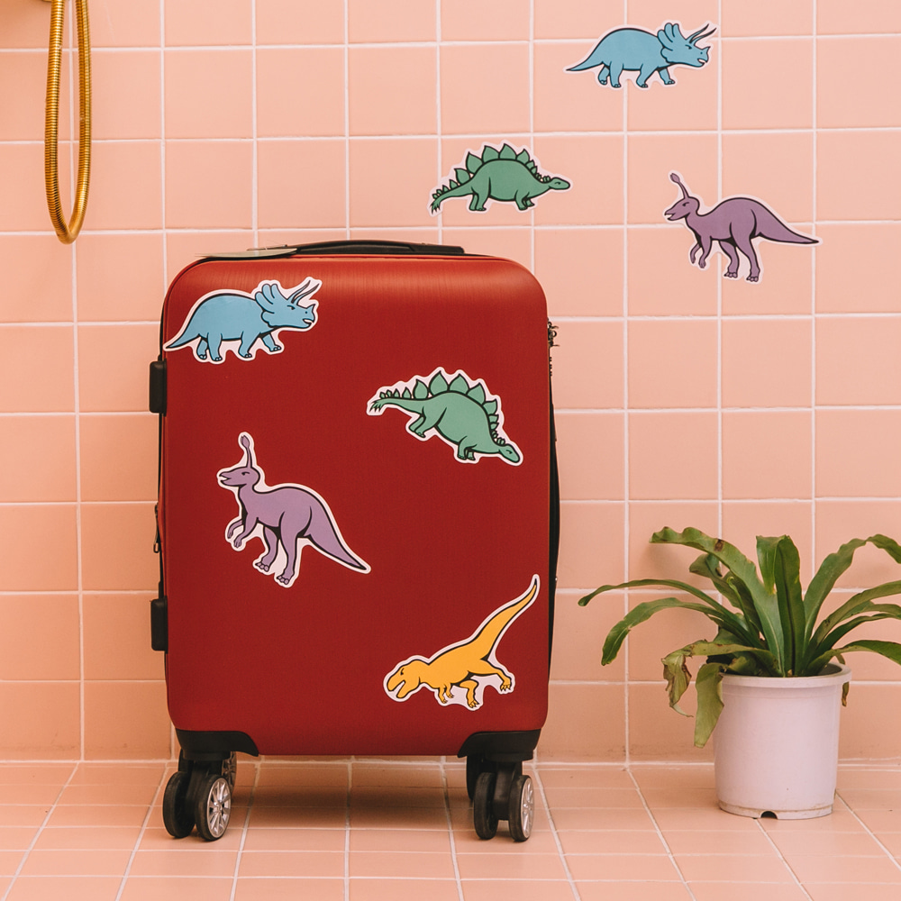 Ogram Luggage Decorative Sticker in Dinosaur
