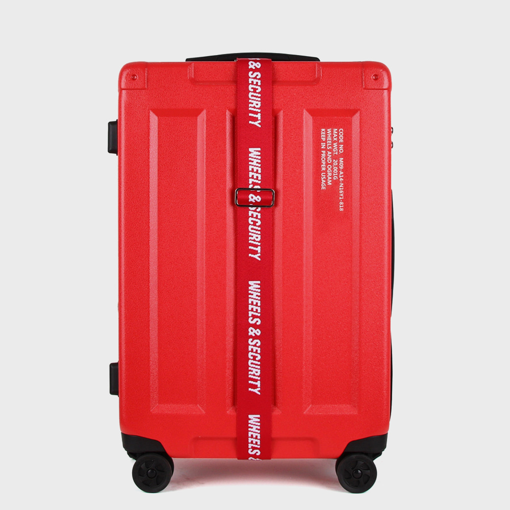 Ogram Wheels &amp; Container PC Hardside Travel Luggage 20-, 24-, 28-inch in Red