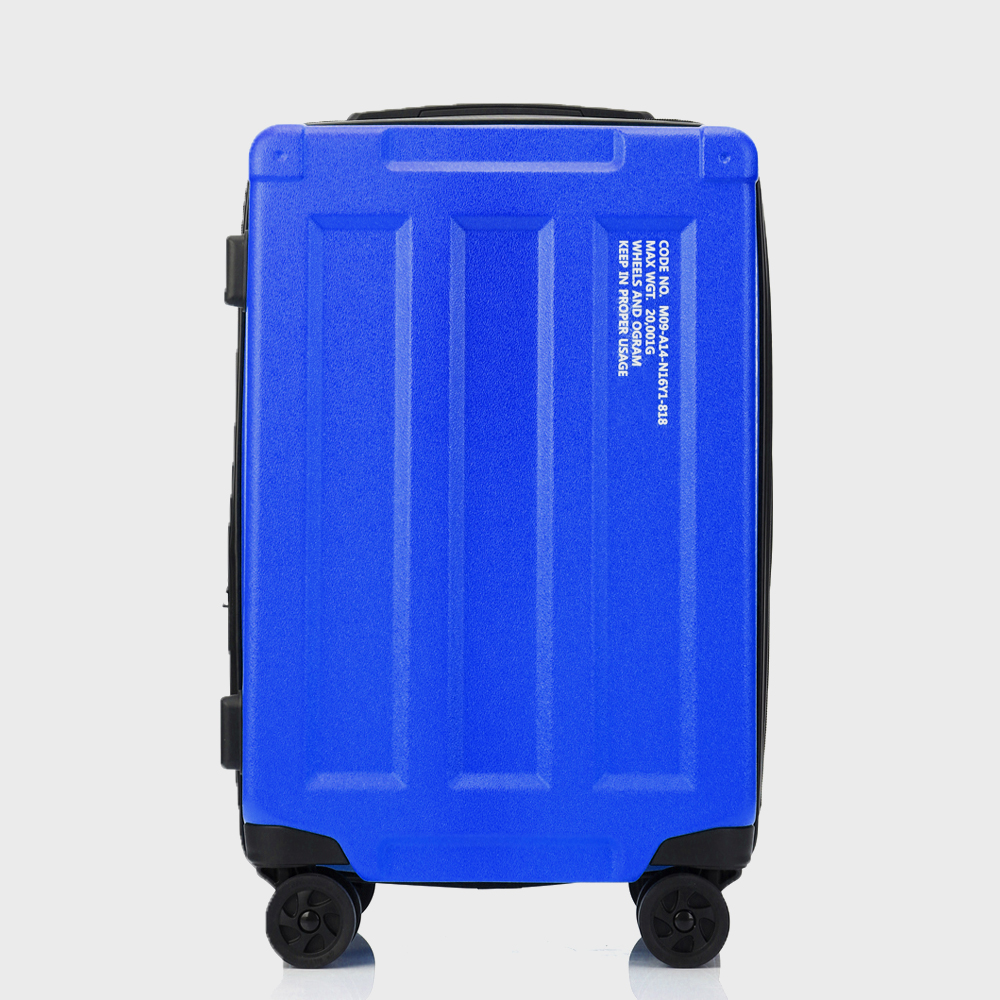Ogram Wheels &amp;amp; Container PC Hard Travel Suitcase 20 Inch 24 Inch 28 Inch Carrier Blue