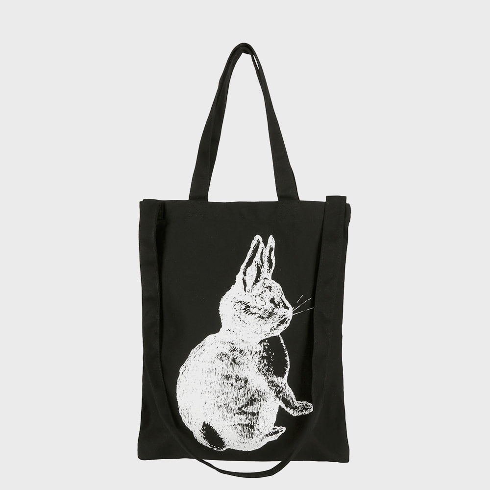 Ogram Rabbit Eco Bag in Black