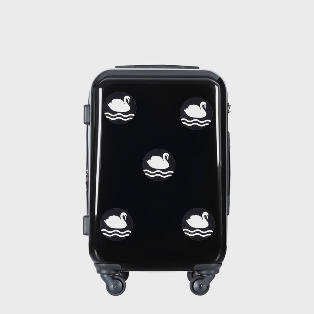 Ogram Swan PC Hardside Travel Luggage 20-, 24-, 28-inch in Black