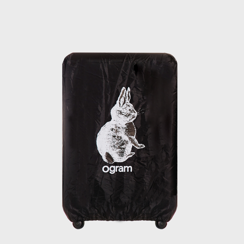 Ogram Rabbit Luggage Cover for 20-, 24-, 28-inch in Black