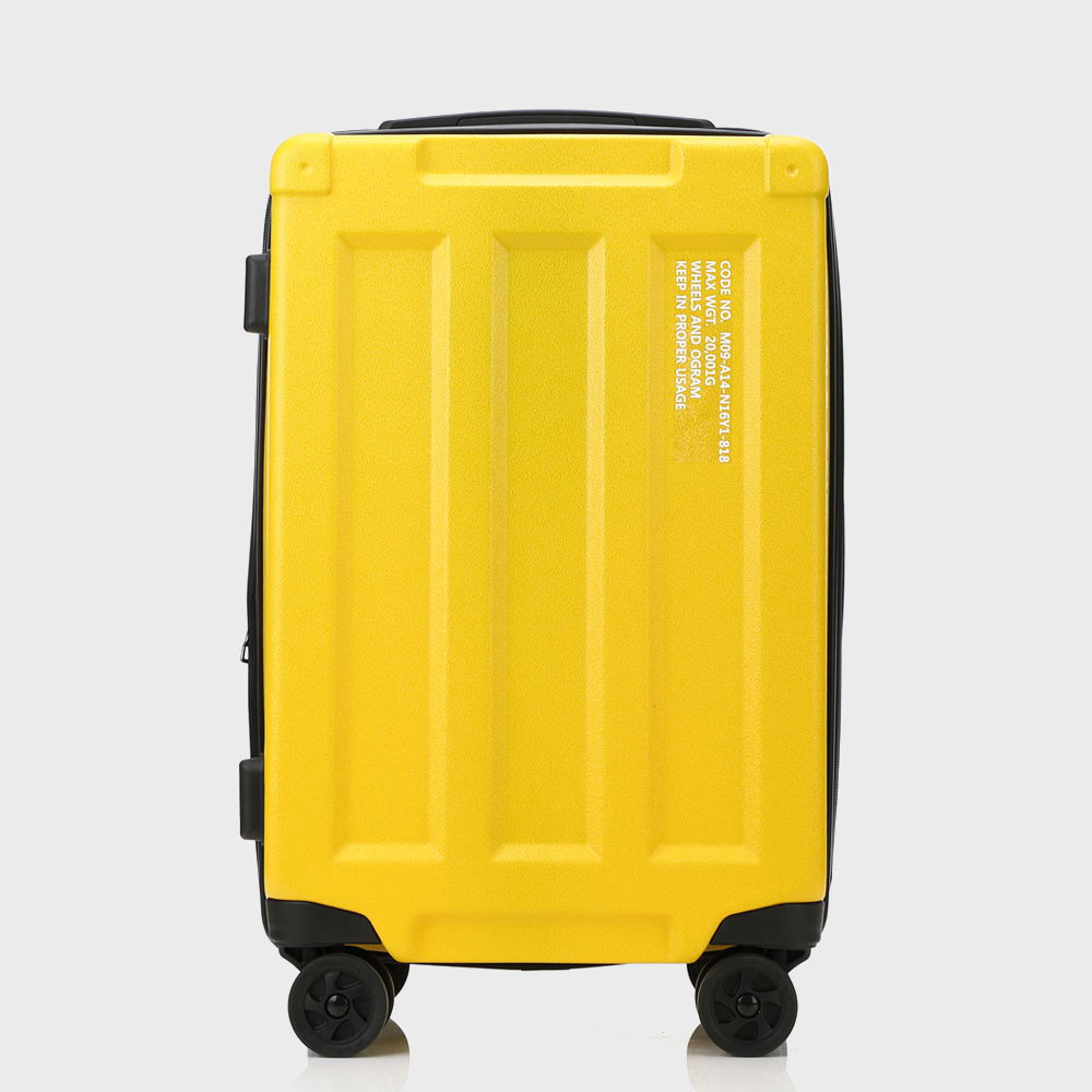 Ogram Wheels &amp; Container PC Hardside Travel Luggage 20-, 24-, 28-inch in Yellow